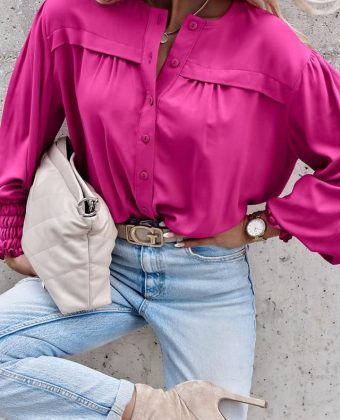 Różowa koszula Sella