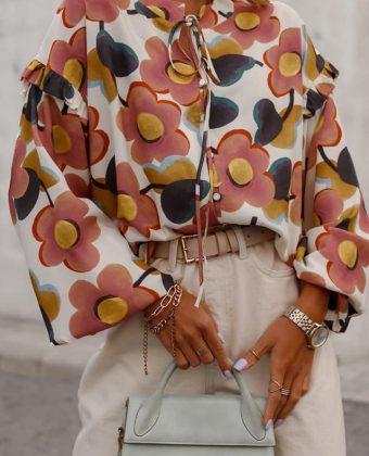 Koszula Ivett w kwiaty Flowers